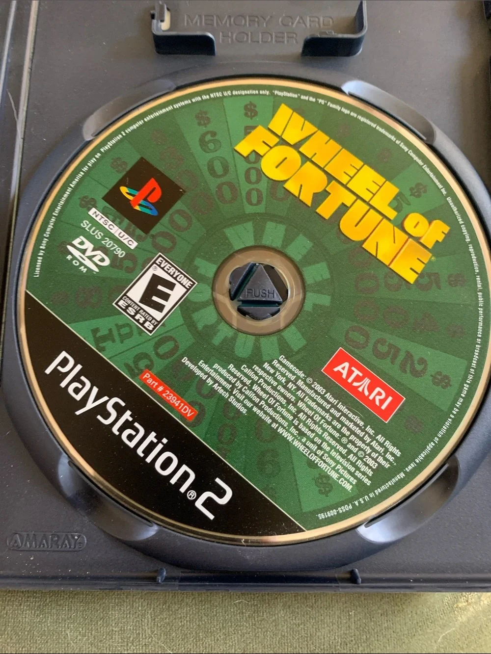 Wheel of Fortune (PlayStation 2) - Green/Red Cover